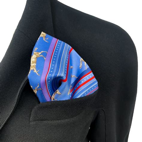 hermes pocket square how to wear|pre own Hermes pocket squares.